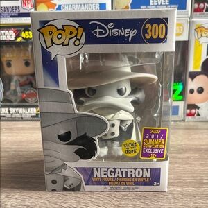 Disney Pop! Negatron Vinyl Figure with Glow Effect